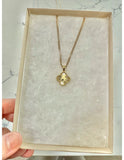 Mini Clover Necklace - Gold