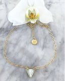 T Street  - Choker to short necklace (choice of stone)