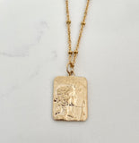 Joan of Arc Water Resistant Necklace - MAGNETIC CLASP