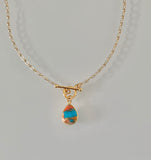 Deep Canyon Necklace - Oyster Turquoise