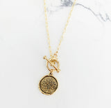Riggings Tree of Life Coin Necklace