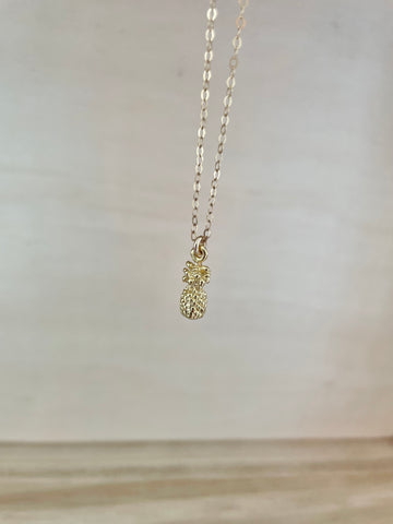 Micro Pineapple Necklace