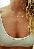 Micro Shark Tooth Necklace (gold or Silver)